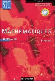 Tapa de Mathématiques, Terminale STT