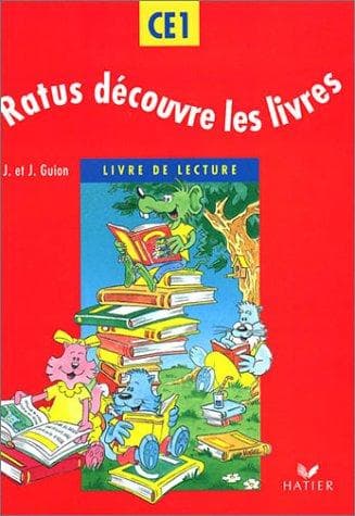 Tapa de Ratus découvre les livres - CE1 - methode de lecture (eleve)