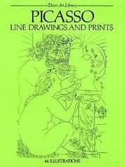 Tapa de Picasso line drawings and prints