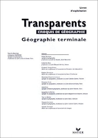 Tapa de Géographie, terminale