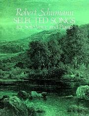 Tapa de Selected Songs for Solo Voice and Piano