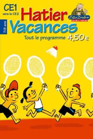 Tapa de Hatier vacances