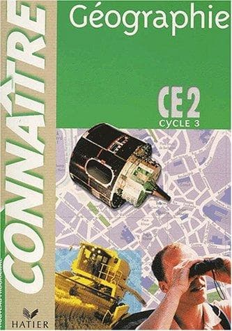 Tapa de Géographie CE2, cycle 3