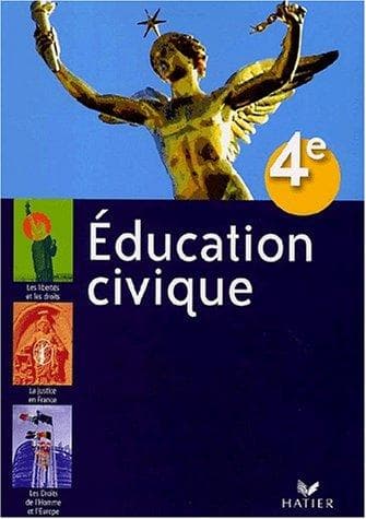 Tapa de Education civique 4éme