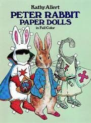 Tapa de Peter Rabbit Paper Dolls in Full Color