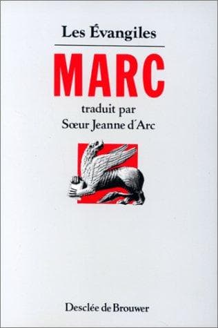 Tapa de Evangile selon Marc