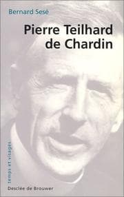 Tapa de Pierre Teilhard de Chardin