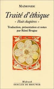 Tapa de Traité d'éthique