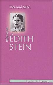Tapa de Petite vie de Edith Stein