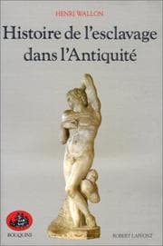 Tapa de Histoire de l'esclavage dans l'Antiquité