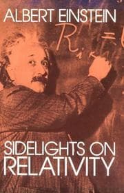 Tapa de Sidelights on relativity