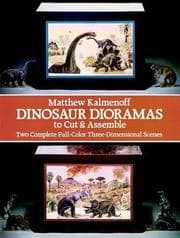 Tapa de Dinosaur Dioramas to Cut & Assemble