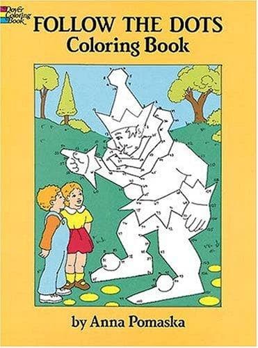 Tapa de Follow the Dots Coloring Book