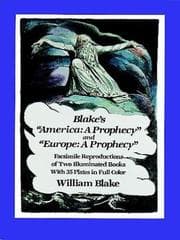 Tapa de Blake's "America: A Prophecy" and "Europe: A Prophecy"
