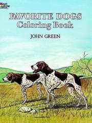 Tapa de Favorite Dogs Coloring Book