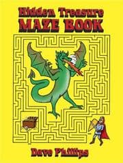 Tapa de Hidden Treasure Maze Book