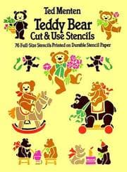Tapa de Teddy Bear-Cut and Use Stencils