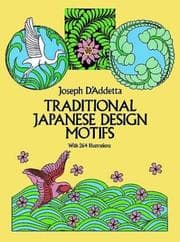 Tapa de Traditional Japanese design motifs