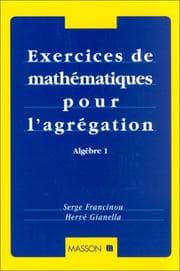 Tapa de Exercices de mathématiques pour l'agrégation