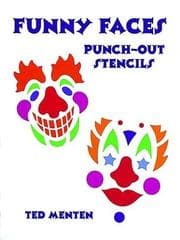 Tapa de Funny Faces Punch-Out Stencils