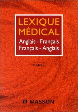 Tapa de Lexique Medical