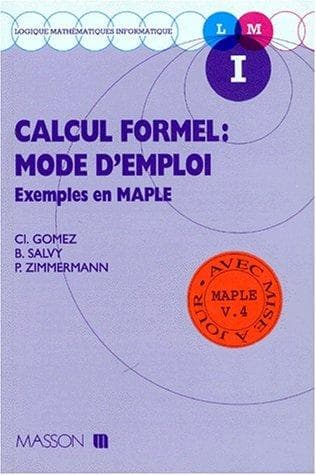 Tapa de Calcul formel