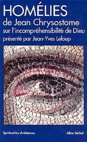 Tapa de Homelies Sur l'Incomprehensibilite de Dieu