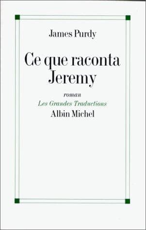 Tapa de Ce Que Raconta Jeremy