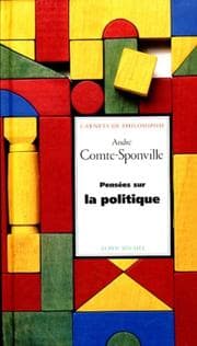 Tapa de Pensées sur la politique