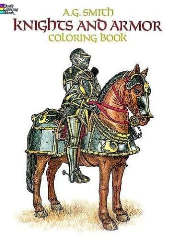 Tapa de Knights and Armor Coloring Book
