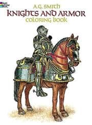 Tapa de Knights and Armor Coloring Book