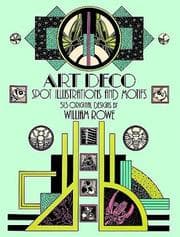 Tapa de Art Deco spot illustrations and motifs