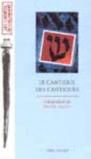 Tapa de Le Cantique des Cantiques
