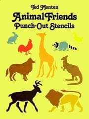 Tapa de Animal Friends Punch-Out Stencils