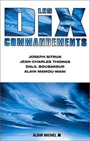 Tapa de Dix commandements ; Grand Rabin Sitruc,, Dalile Boubakeur, Mg