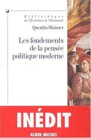 Tapa de Les Fondements de la pensée politique moderne