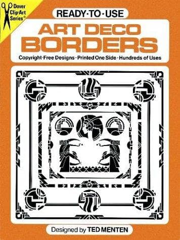 Tapa de Ready-to-Use Art Deco Borders