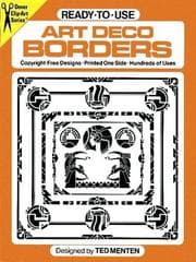Tapa de Ready-to-Use Art Deco Borders