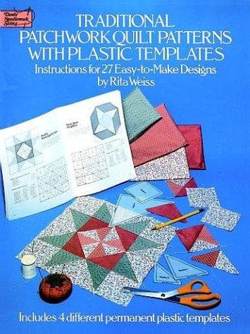 Tapa de Traditional Patchwork Quilt Patterns with Plastic Templates
