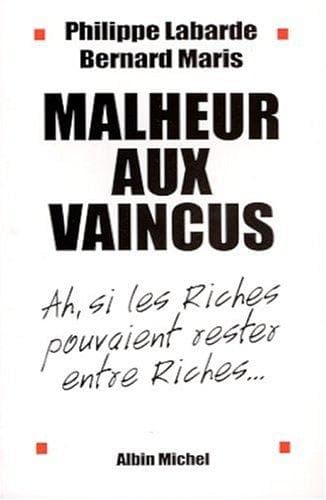 Tapa de Malheur aux vaincus