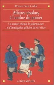 Tapa de Affaires résolues à l'ombre du poirier