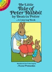 Tapa de The Little Tale of Peter Rabbit Coloring Book