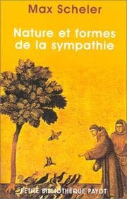 Tapa de Natures et formes de la sympathie