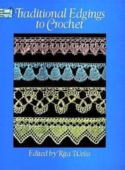 Tapa de Traditional edgings to crochet