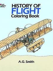 Tapa de History of Flight Coloring Book