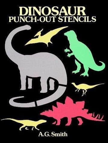Tapa de Dinosaur Punch-Out Stencils