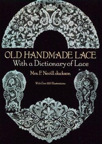 Tapa de Old handmade lace