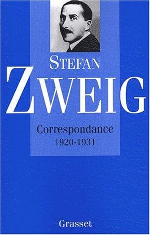Tapa de Correspondance 1920-1931
