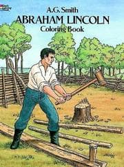Tapa de Abraham Lincoln Coloring Book