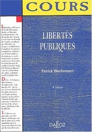 Tapa de Libertés publiques, 4e édition